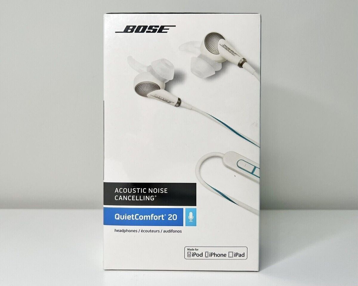 Bose QuietComfort 20 Noise Cancelling Headpone Bose QC20 Earbuds For  iOS/Android