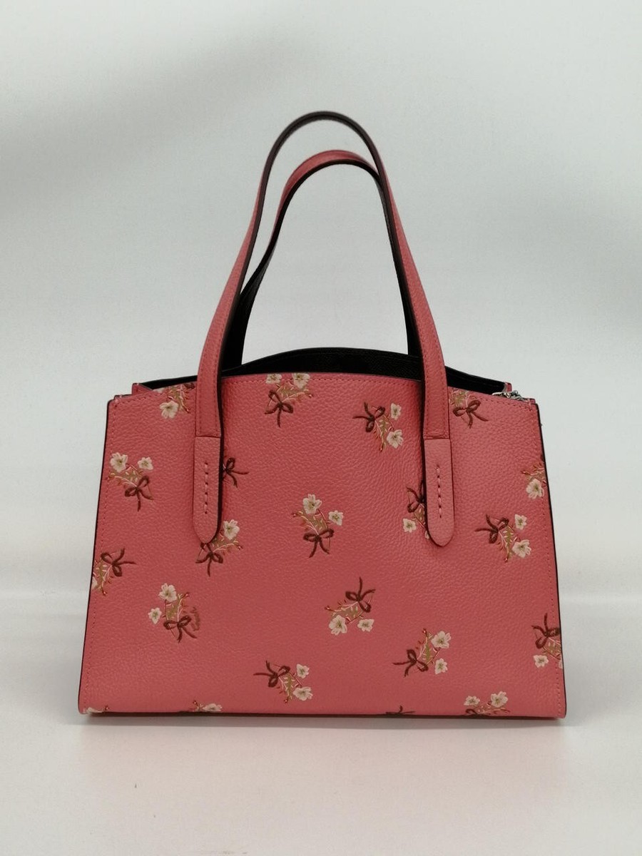 COACH Model number: 55374 Handbag Pink Floral Women's Cute Stylish