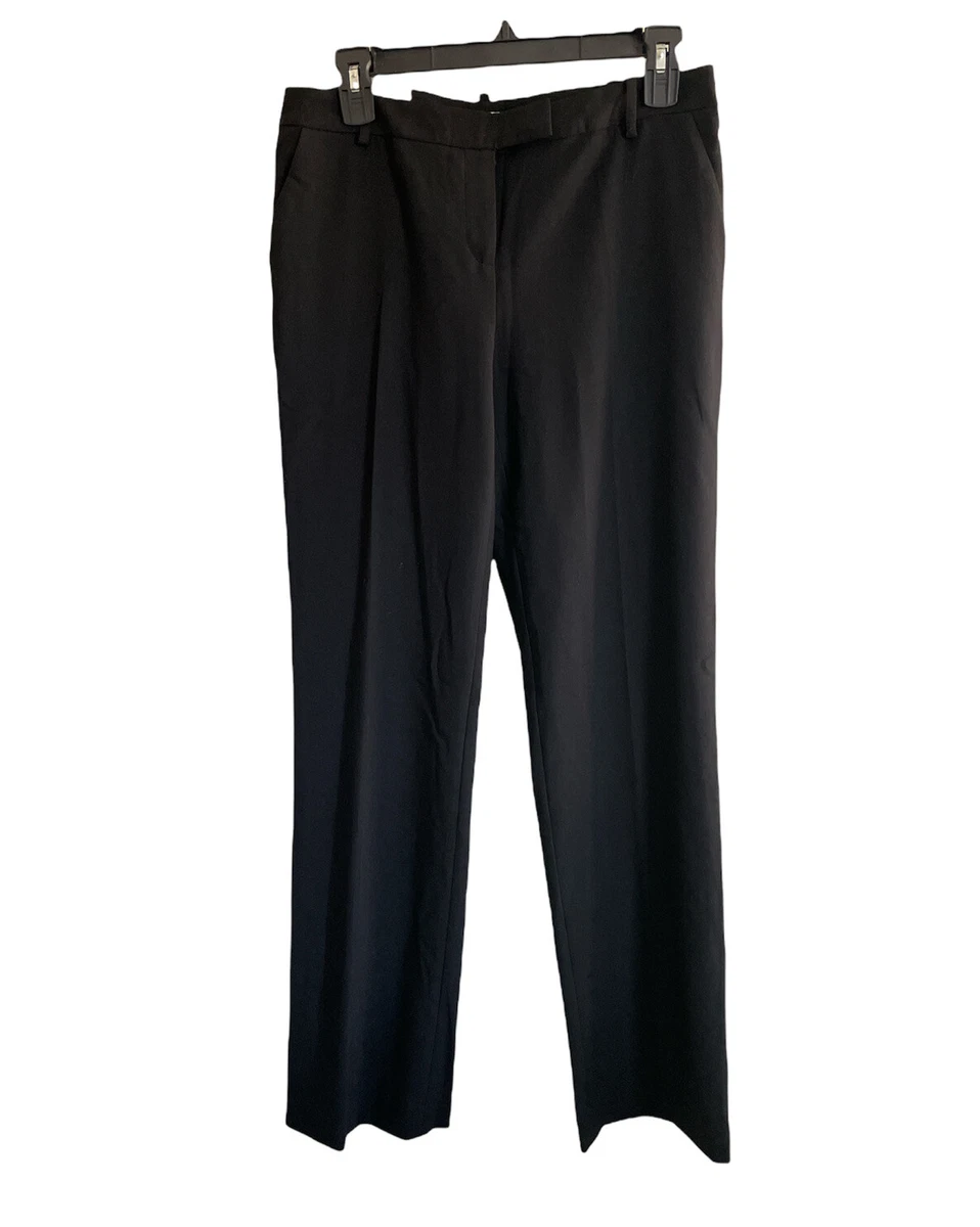 Calvin Klein Madison Stretch Straight Leg Pant Trouser Leg Black