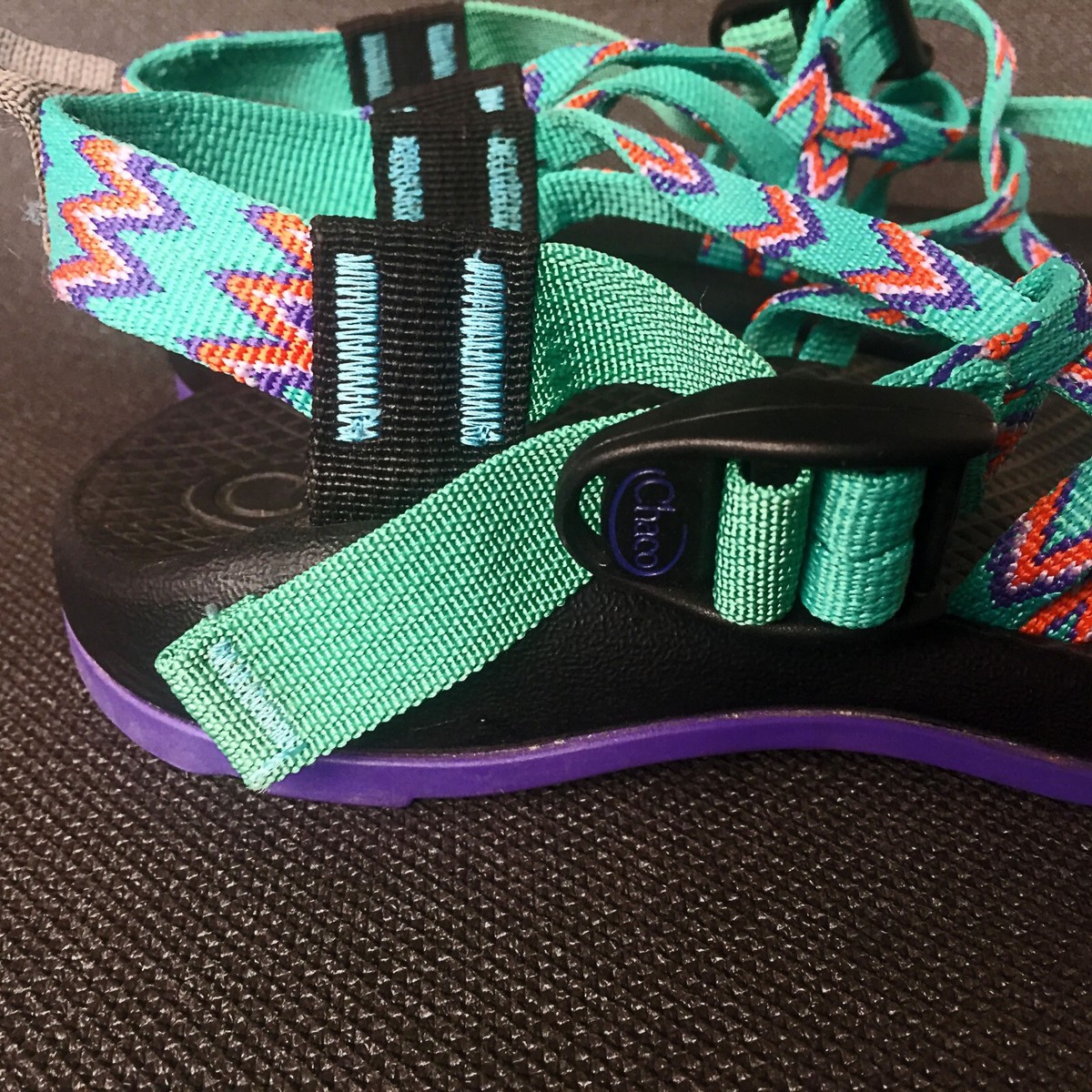 CHACO ZX/1 Mint Leaf Sandals Kids Size 2 EU Size 33 | eBay