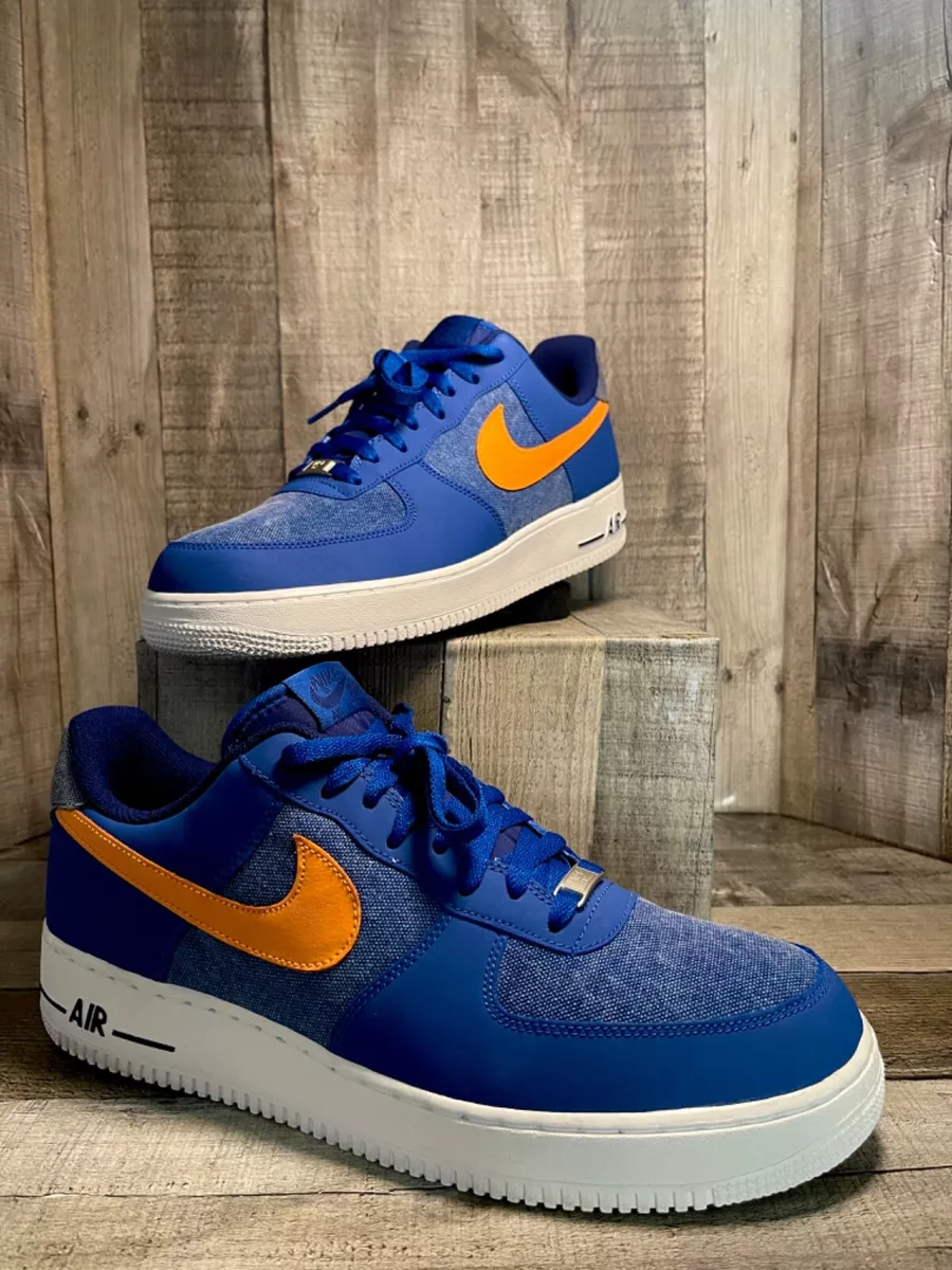 2012 Nike Air Force (1)Storm Blue Denim (488298-404)Low Casual Sneakers Sz  M/13 | eBay