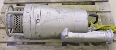 FLYGT Schmutzwasser-Pumpe 6,2kW (8,5PS) mit Laufrad 341 Typ 2075.100 3.500U/min