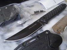 Takumitak Ninja Knife Full Tang 3Cr13 Fixed Blade TKF313 2 Handles 8.90" OA New