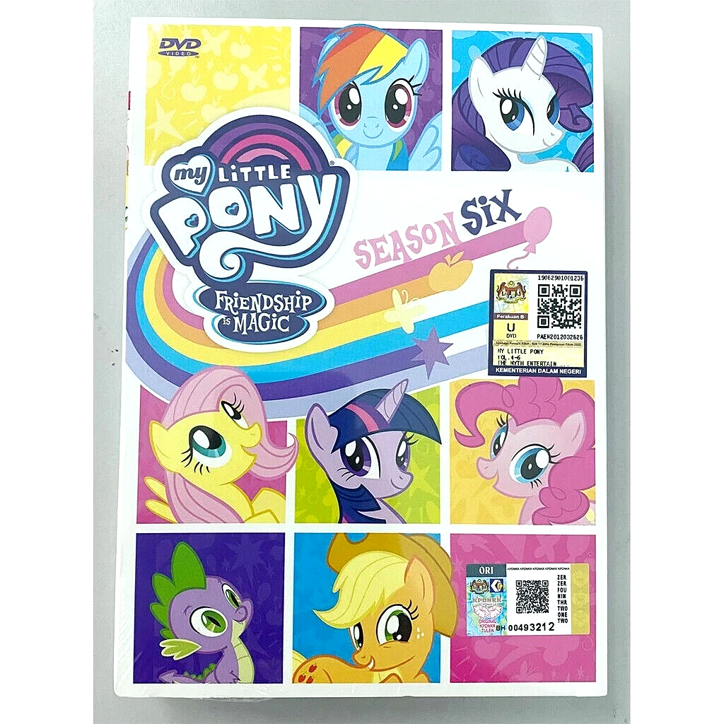 DVD My Little Pony: Friendship Is Magic Season 4,5,6,7,8,9 - All