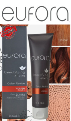 Eufora Beautifying Elixirs Color Revive - COPPER- Color Enhancing Treatment 5 oz