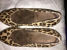 Vionic Size 6 Cheeta Orthaheel Technology Wedge Platform Comfort Shoe Women