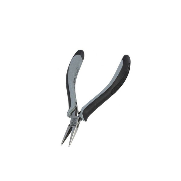 T3772 1D120 Zange Gerade,Halbrund,GreiffläChe Quer Geriffelt Esd 130Mm C.K-image