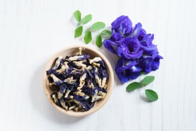 Ceylon Dried Natural BUTTERFLY PEA FLOWERS Healthy Herbal Blue Drink Organic100%