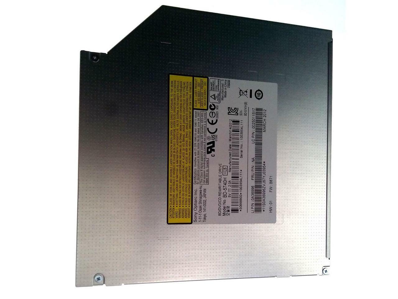 HP BD-5740H/BD-5730H Blu-ray Rewriter/Writer/Burner DVD±RW Laptop ...