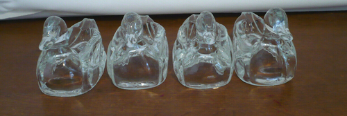 Crystal Duck Salts Set of 4 - Picture 6 of 18