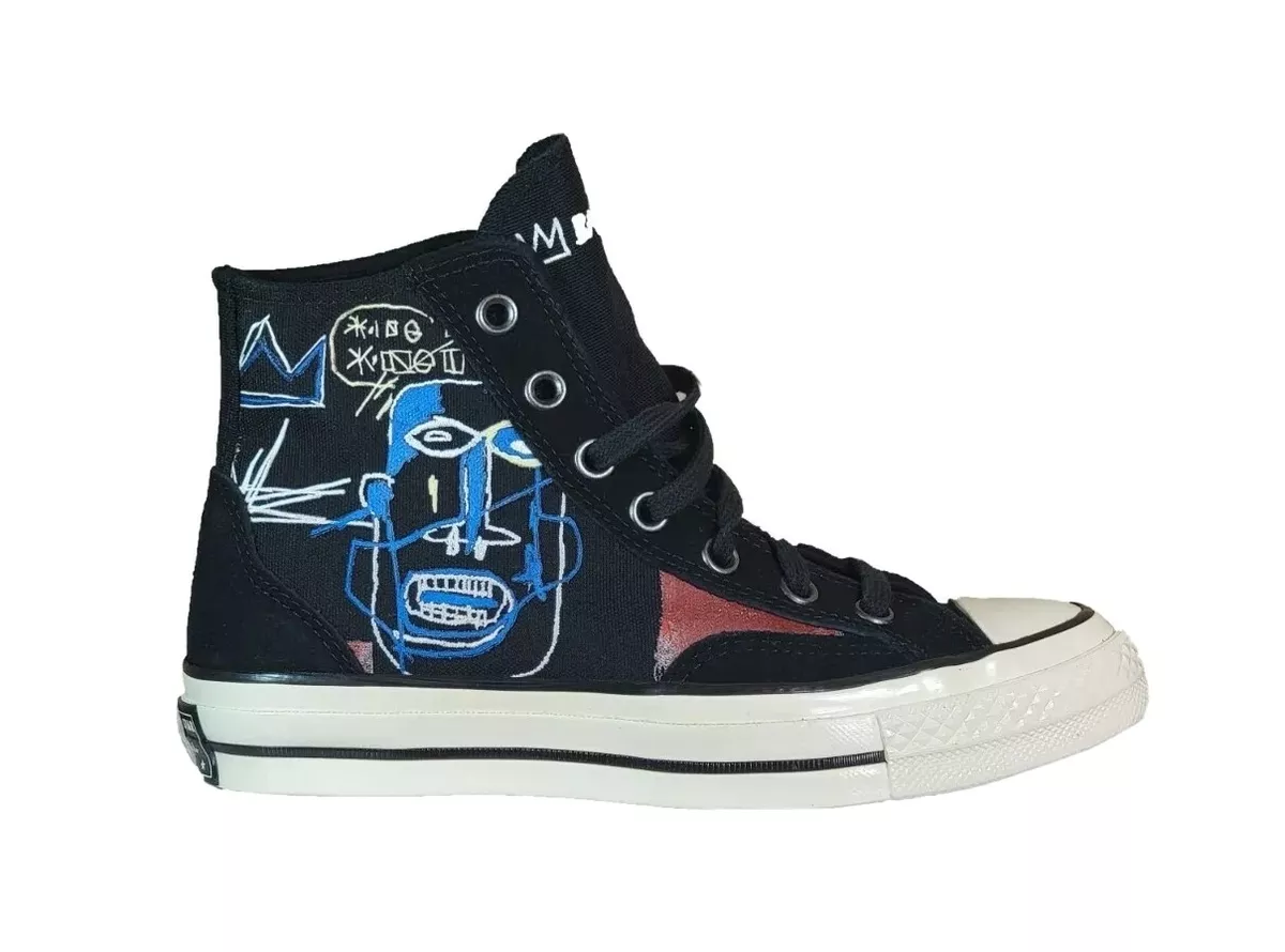 CONVERSE Women s 6 Men s 4 Sneakers Jean Michel Basquiat 172585C MULTI COLOR