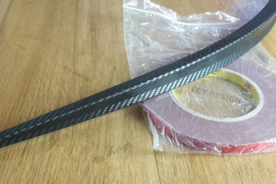 passend für BMW F30 3er,  tuning spoiler CARBON look heckspoiler SLIM lip hinten