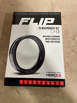FLIP +15 MacroMate Mini Underwater Macro Lens for GoPro
