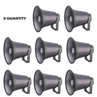 Pylehome Phsp8k 8.1'' Indoor / Outdoor 50 Watt Pa Horn Speakers ( Lot Of 8 ) on sale Pylehome Phsp8k 8.1'' Indoor / Outdoor 50 Watt Pa Horn Speakers ( Lot Of 8 ) on sale
