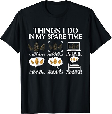 Arrowhead Things I Do In My Spare Time Arrowhead Hunting - Gift Unisex T-Shirt