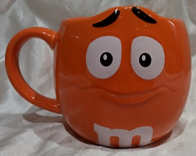 Orange Figur 3D Gesicht M & M's Tasse / Becher - 2019