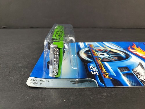Hot Wheels 2006 Tag Rides Series #72 '64 Lincoln Continental Green w/ WSPs Car - Picture 6 of 9