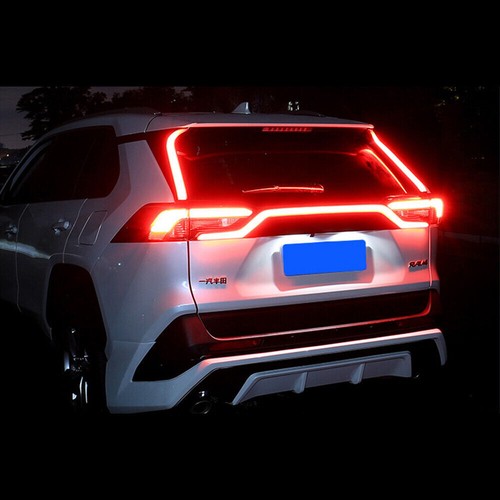 For Toyota RAV4 2019-23 Black Rear Tail Light Driving Turn Signal dynamic Brake - Foto 3 di 7