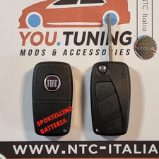 ➡GUSCIO CHIAVE FIAT 3 Tasti ➡️Bravo Stilo PANDA DUCATO PUNTO Ulysse *3D-LOGO*