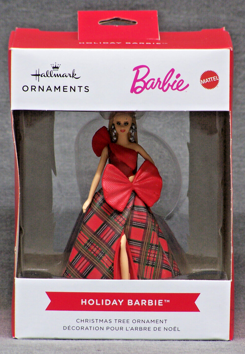 Hallmark Christmas Tree Ornaments Holiday Barbie