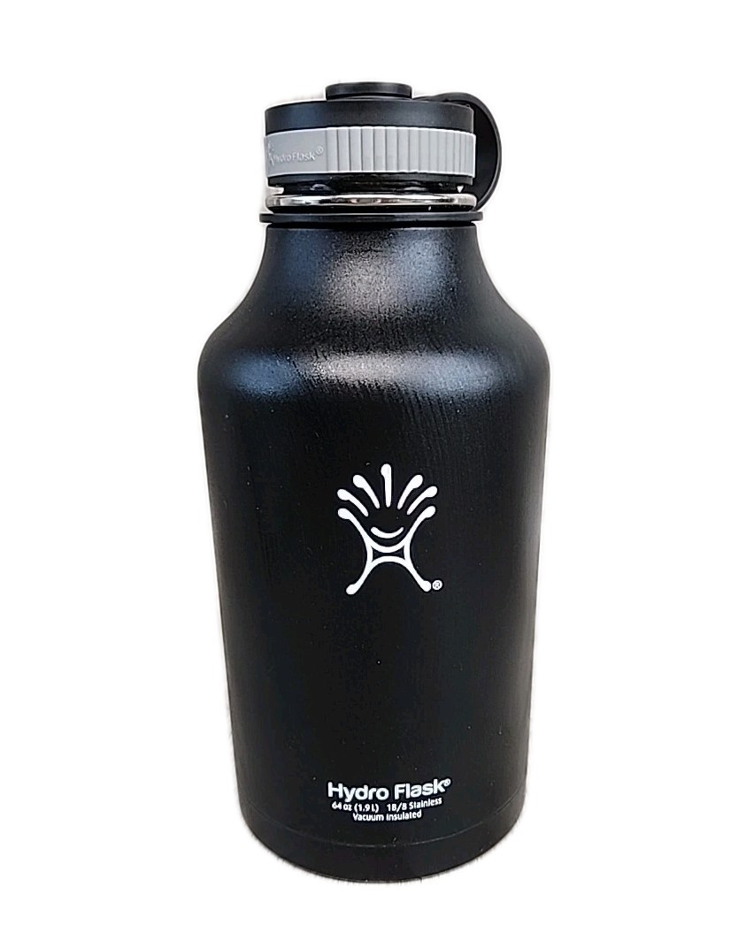 64 Oz Insulated Wide Mouth - Black
