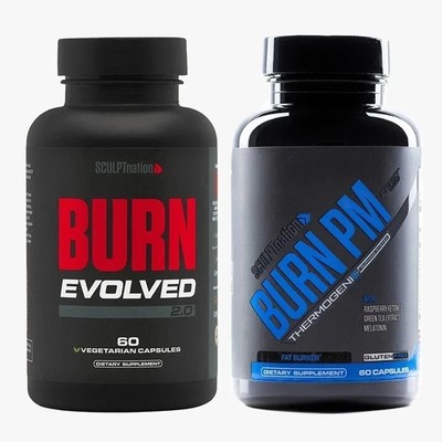 Burn Evolved & Burn Pm Sculptnation Thermogenic Fat Burner Weight Loss Pack of 1