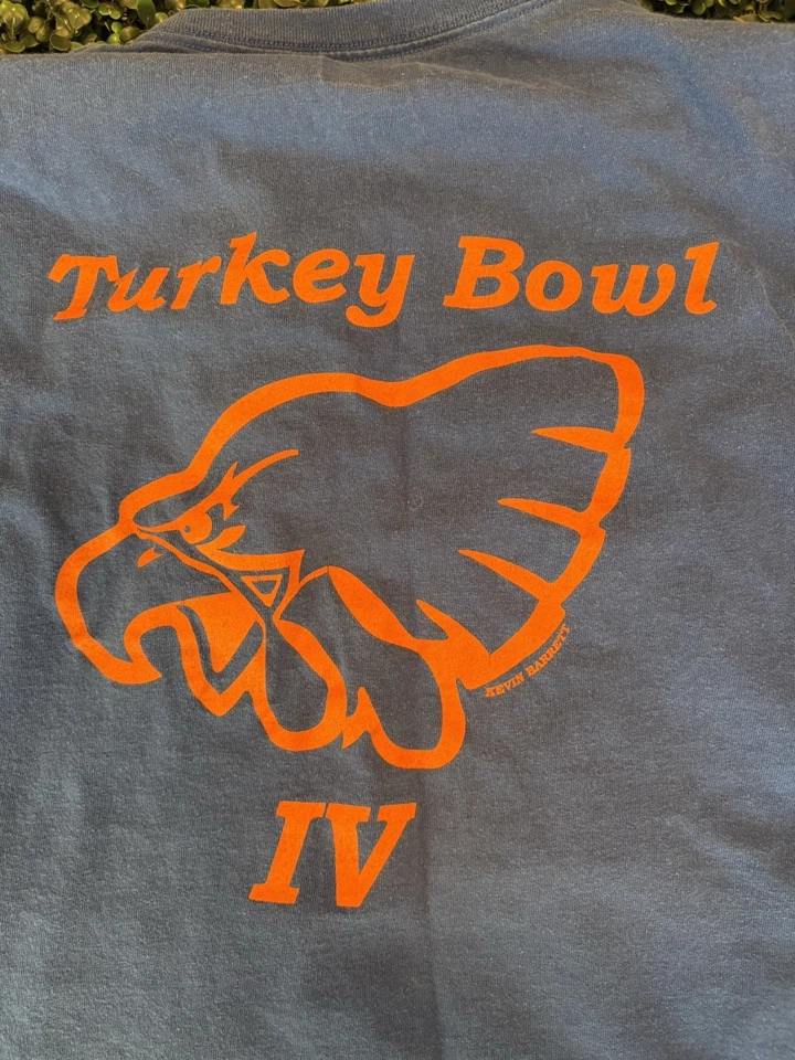 Camiseta Vintage Stagehand IATSE Manga Longa XXL Encaixa Como XL Tigela de Turquia - Imagem 4 de 4