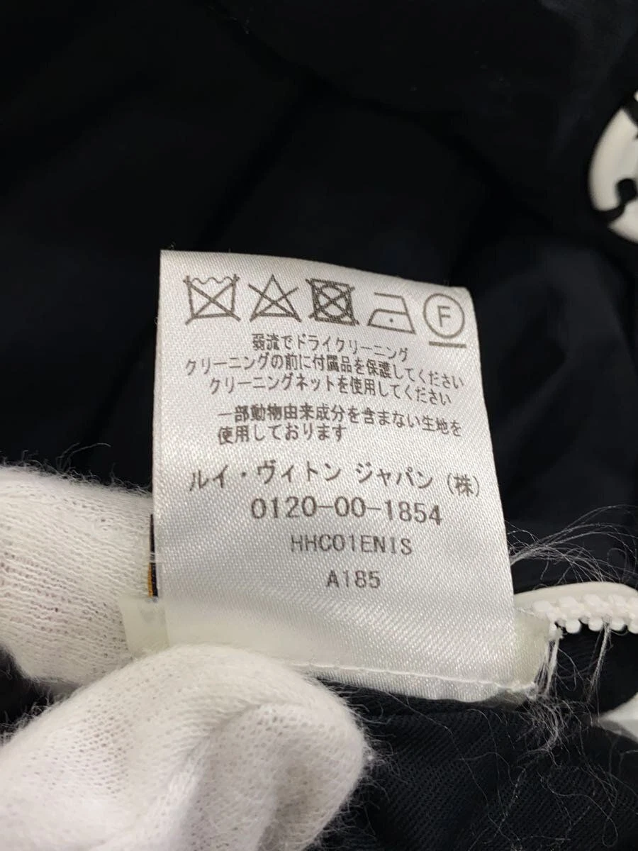 LOUIS VUITTON（LV） Piumino LOUIS VUITTON altro fronte mosca 19AW 48 cotone nero tinta unita