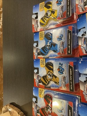 4 Power Reangers Ninja Steel FIJIX SPINNER, Yellow RED BLUE GOLD RANGERS,  New!