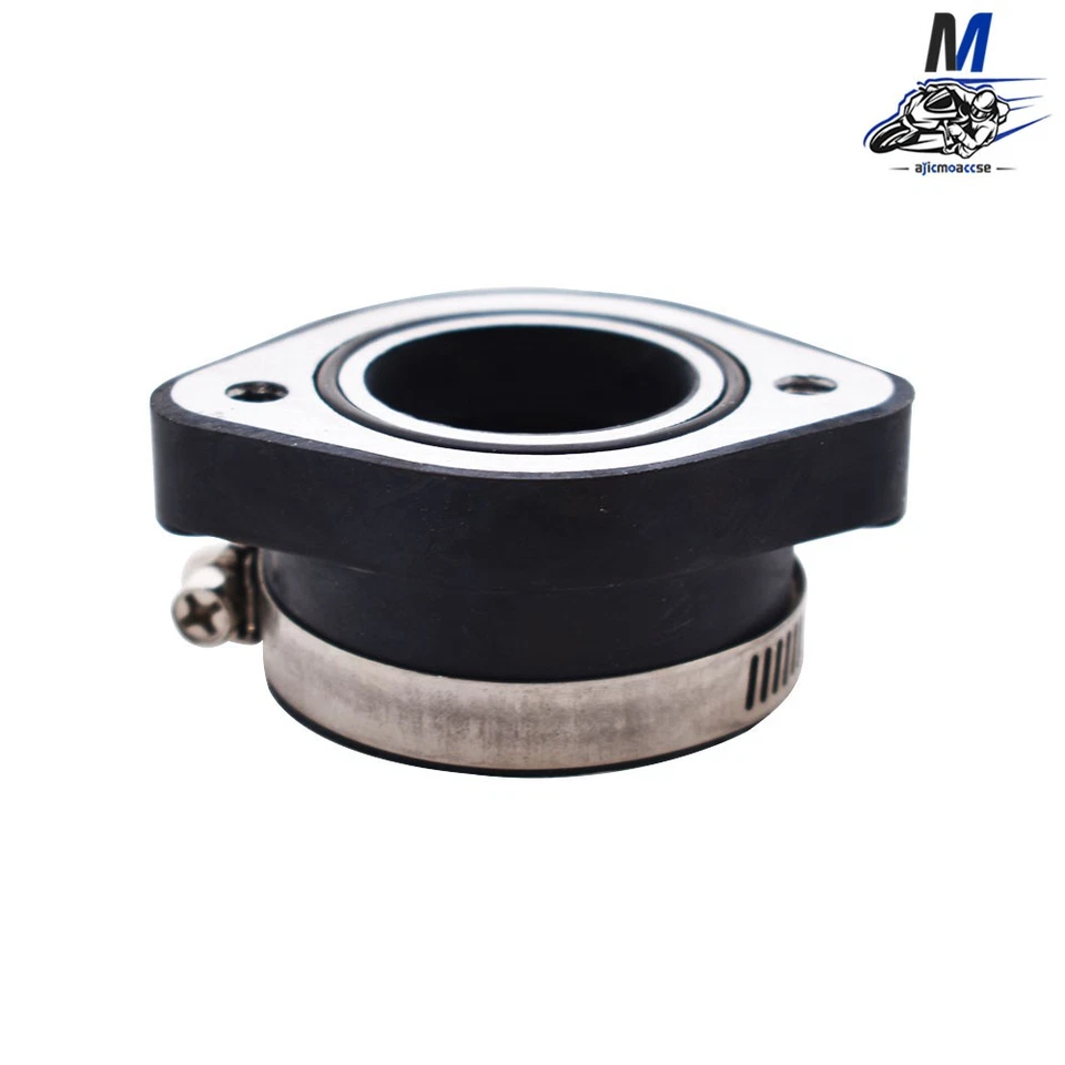 Ajuste para VM24 Colector de admisión 28 mm 35 mm Carburador Brida Admisión Adaptador Colector Bota Foto 2 de 4