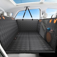 Dog Car Seat Cover Back Hard Bottom Extender For Dogs Supports 400LBS Pet USA