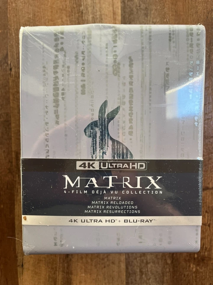 *DAMAGED* The Matrix 4-Film Steelbook Collection (4K UHD + Blu-ray, Region Free) - Image 3 of 4