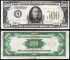 Genuine 1934 $500 *NEW YORK* FRN bill! FREE SHIPPING! B00100115A
