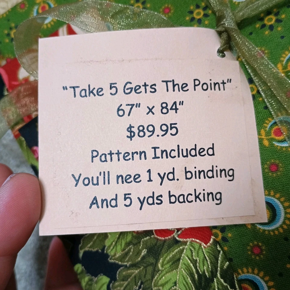 Kit de edredón "Take 5 Gets The Point" - The Teacher's Pet - Tela de Robert Kaufman Foto 4 de 4