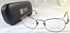 Chaps 45 Ralph Lauren Stainless Steel Tortoise Brown Eyeglasses 5DN 135 w/ Case