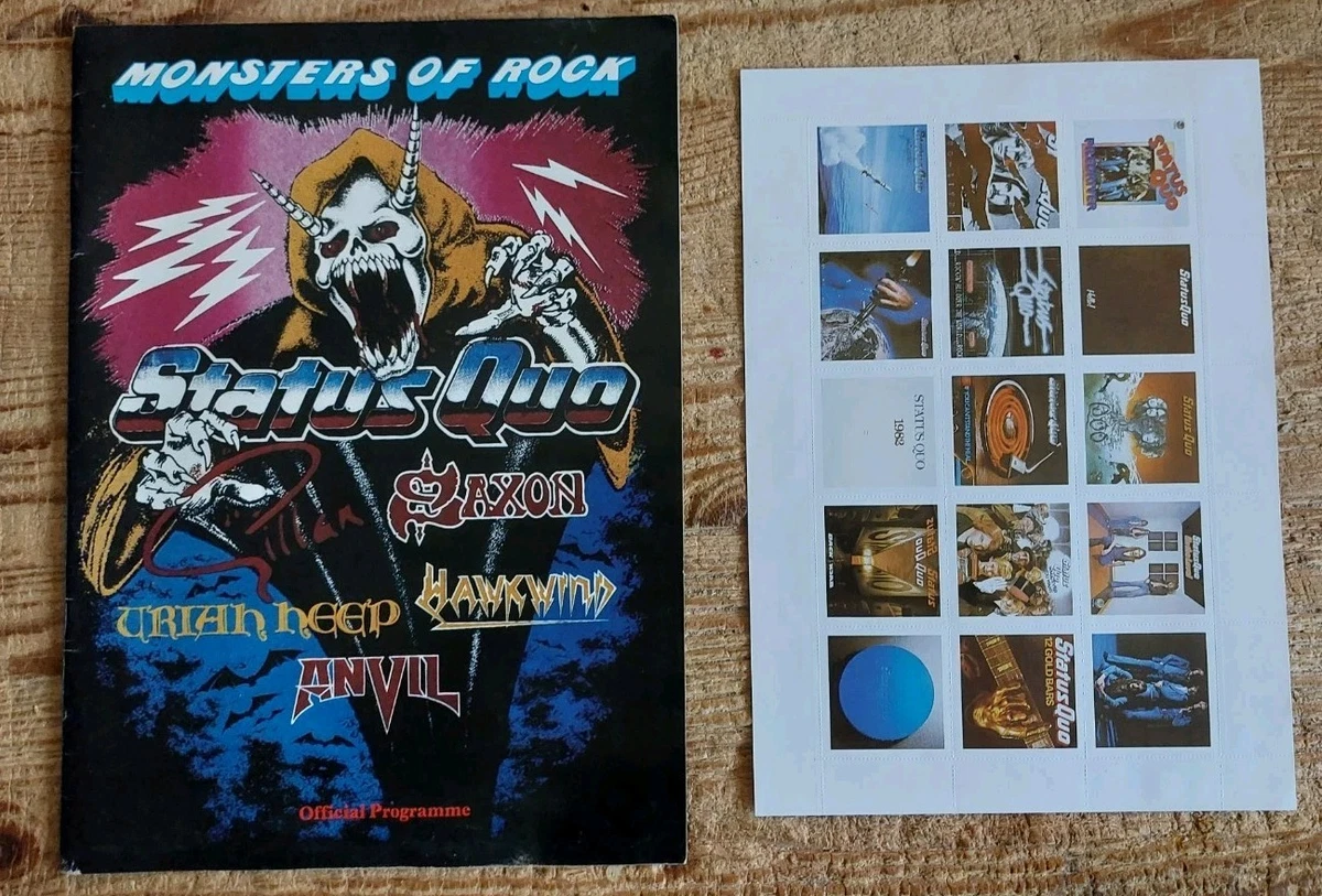 Rock Monsters of - Of Tour Donington | Program UK for OF Castle 