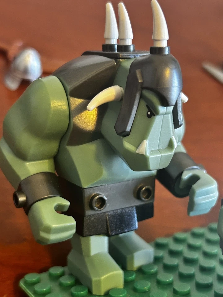 LEGO Castle: Troll Assault Wagon (7038) Completo con Instrucciones 2008 Fantasía Foto 4 de 4