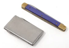 Vintage Barlow B60 Money Clip and Pocket Knife