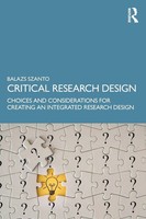 Critical Research Design Balazs Szanto Taschenbuch Einband - Flex.(Paperback)