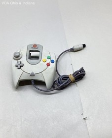 Sega Dreamcast Console Controller & World Series Baseball 2K1 Game Lot