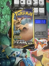 Pokemon TCG Sun & Moon Team Up Mini Booster Pack Snorlax & Eevee Sealed 7.65G