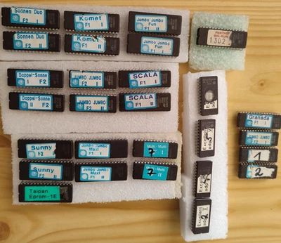 Spielmodul-Eproms für diverse "Merkur" Geräte - Bild 1 von 2