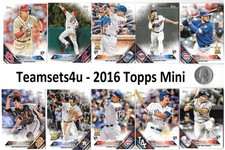 2016 Topps Mini Parallel 1-250 * * Set Break * * Pick Your Card