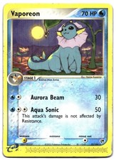 Vaporeon 25/100 Rare Sandstorm Pokemon