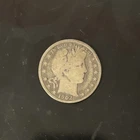 1902 50C Barber Half Dollar