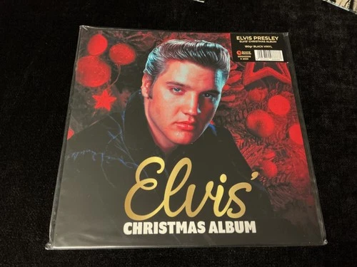 ELVIS PRESLEY LP CHRISTMAS ALBUM SEALED 180G VINYL W/HYPE STICKER EUROPE MINT