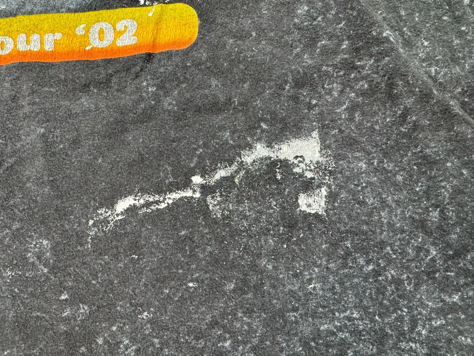 Camisa de manga corta tie dye Tie Dye 4 Town World Tour 2002 para hombre talla 3XL rara Foto 3 de 4