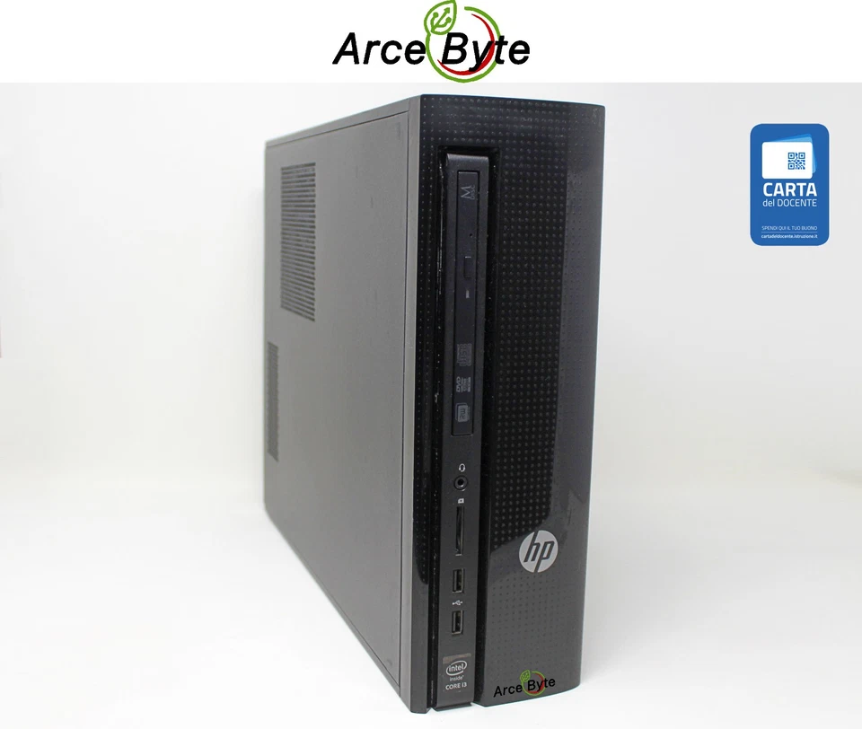 HP DESKTOP PC SLIMLINE 410-000nl CORE i3 3.70 GHz SSD 256 GB RAM 8 GB WIN 11 PRO