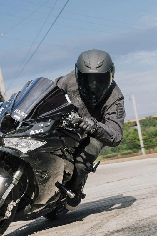 ICON Airflite Helmet Inner Sun Shield HydraDry Liner DOT ECE XS-3XL 2020-21 - Image 4 of 4