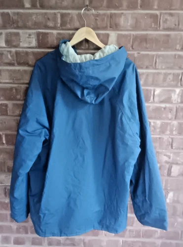 Vintage Sportsman's Choice Insulated Jacket Men's  XL Blue Hooded All Weather image 2